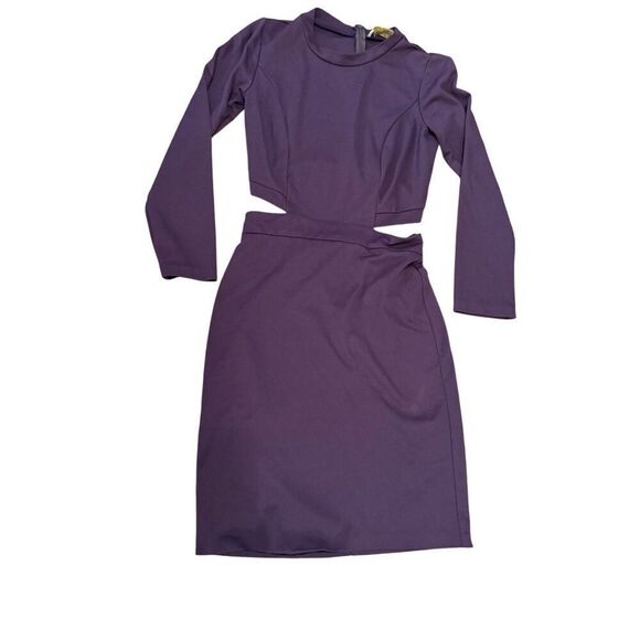 Amanda Uprichard Purple Minka Dress women’s size S - Picture 3 of 10